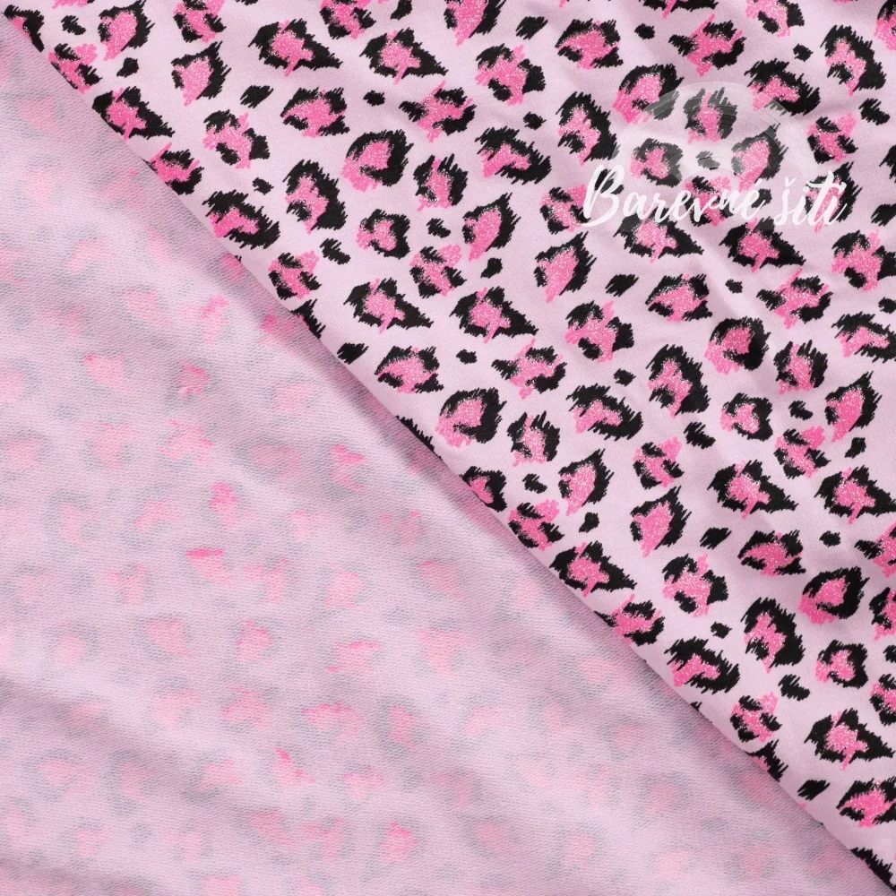 Teplákovina, Leopard růžový s glirty (E)