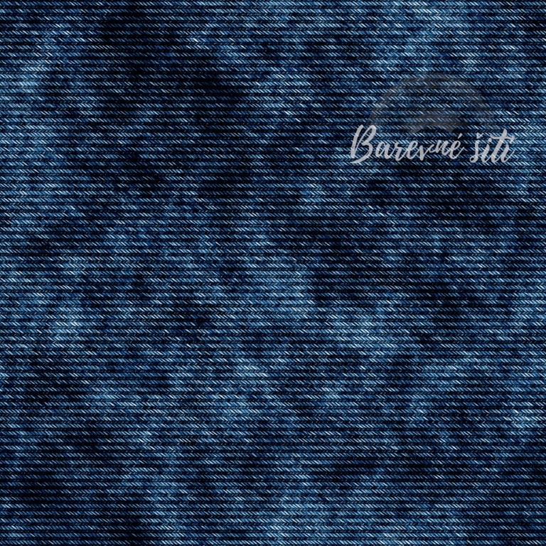 Teplákovina Jeans imitace (E)