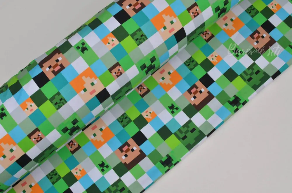 Úplet Minecraft kostičky (E) obj
