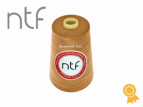 Zlatožlutá 313 / Medová Premium, overlock niť, NTF 5000y (E)