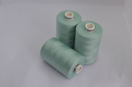 Niť Pastelová máta 261 / Eukalyptus 265/ Máta Premium, UNIPOL 1000m *NEW*