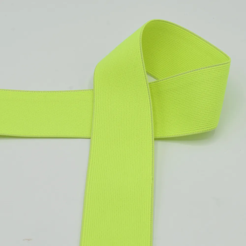 Prádlová guma Neon žlutá 2,5cm (E)