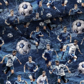 Úplet Modrý fotbal (E)
