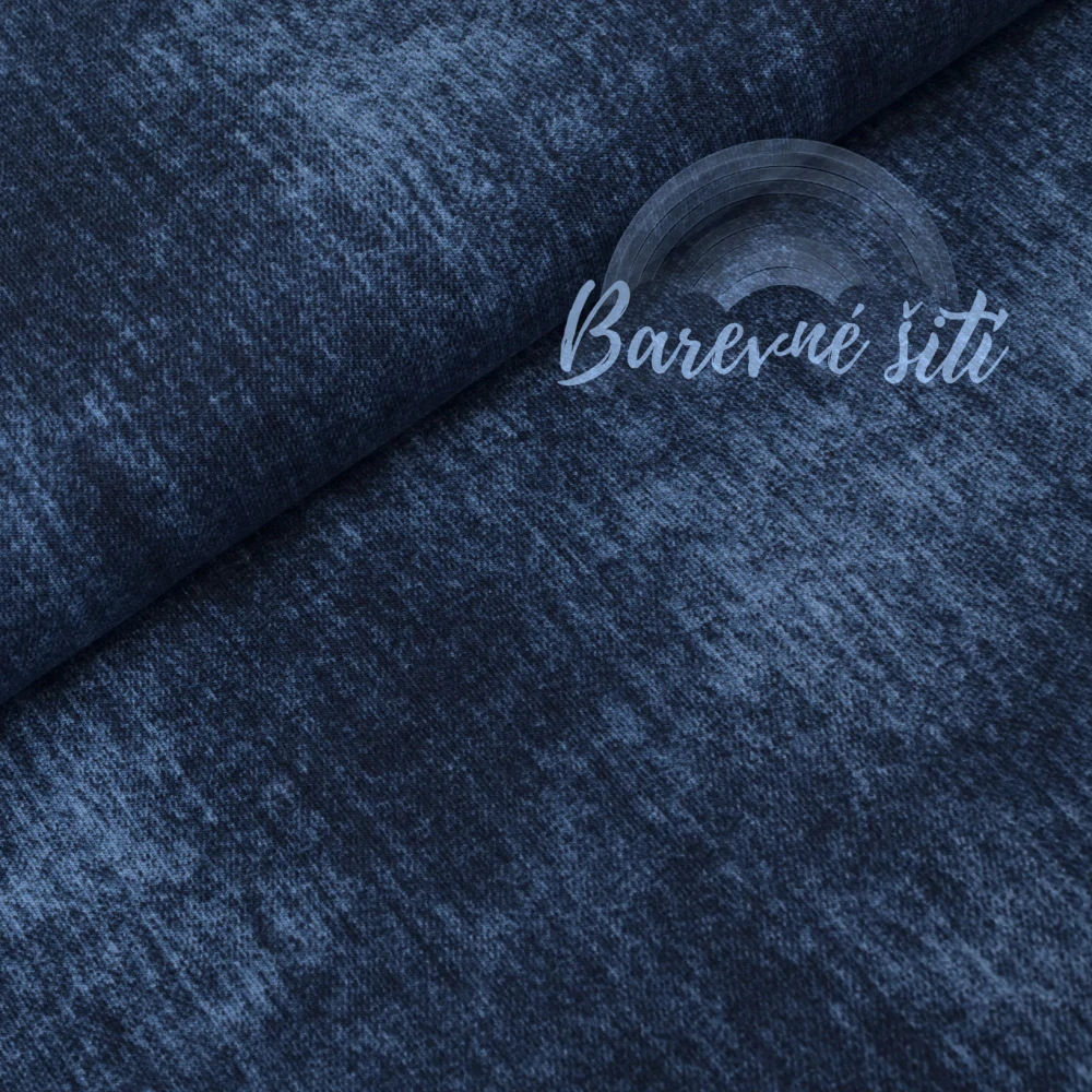 Teplákovina JEANS NÁMOŘNICKÁ NEW (E) 0,65m/ks