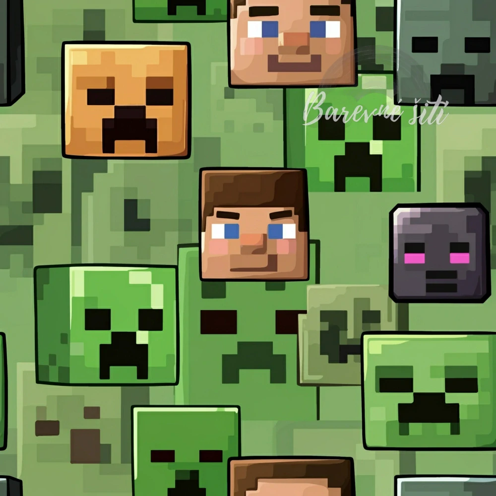 Úplet, Minecraft tváře (E)