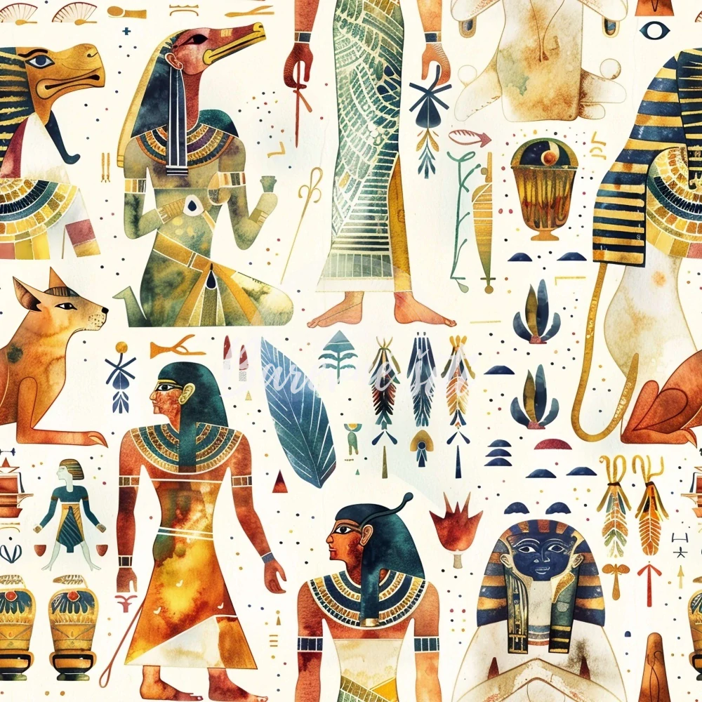 Teplákovina, Bohové Egypta (E)