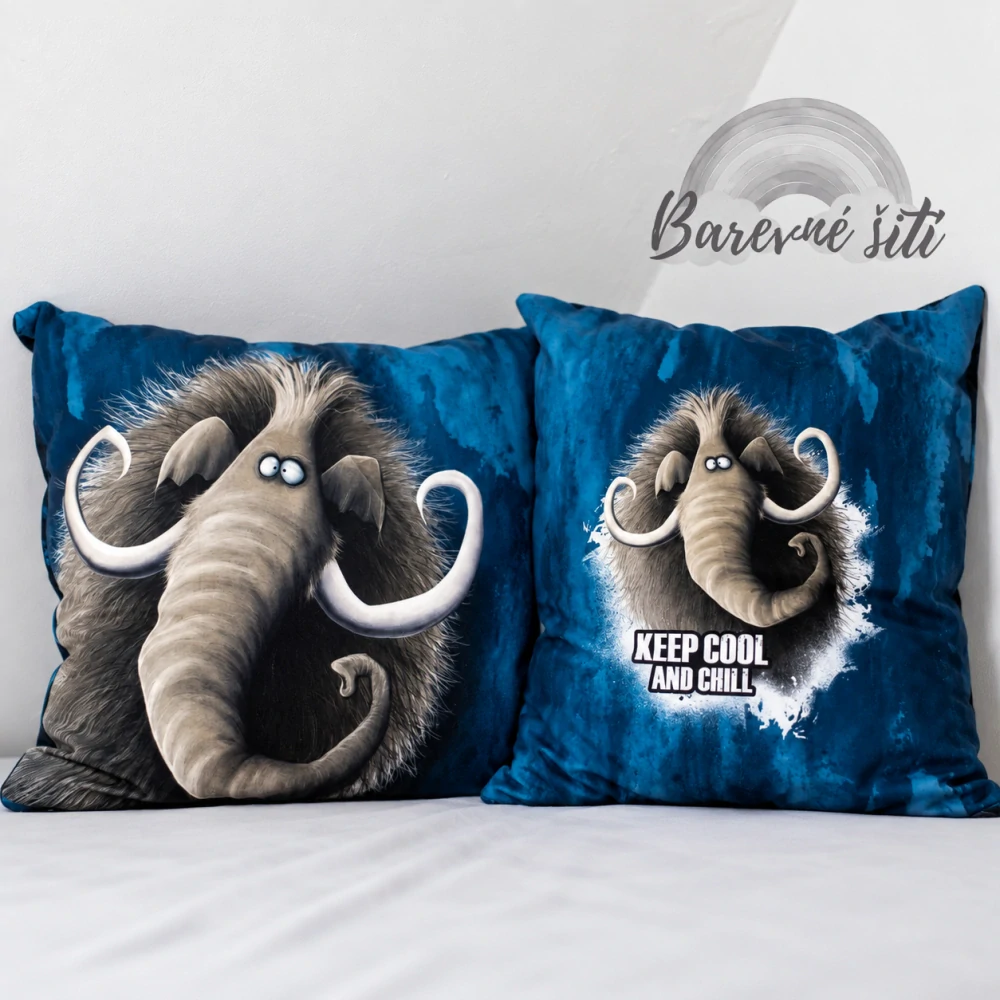 Panel na polštář, Mamut (E)