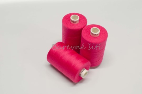 Niť Fuchsie / Magenta Premium, UNIPOL 1000m *NEW*
