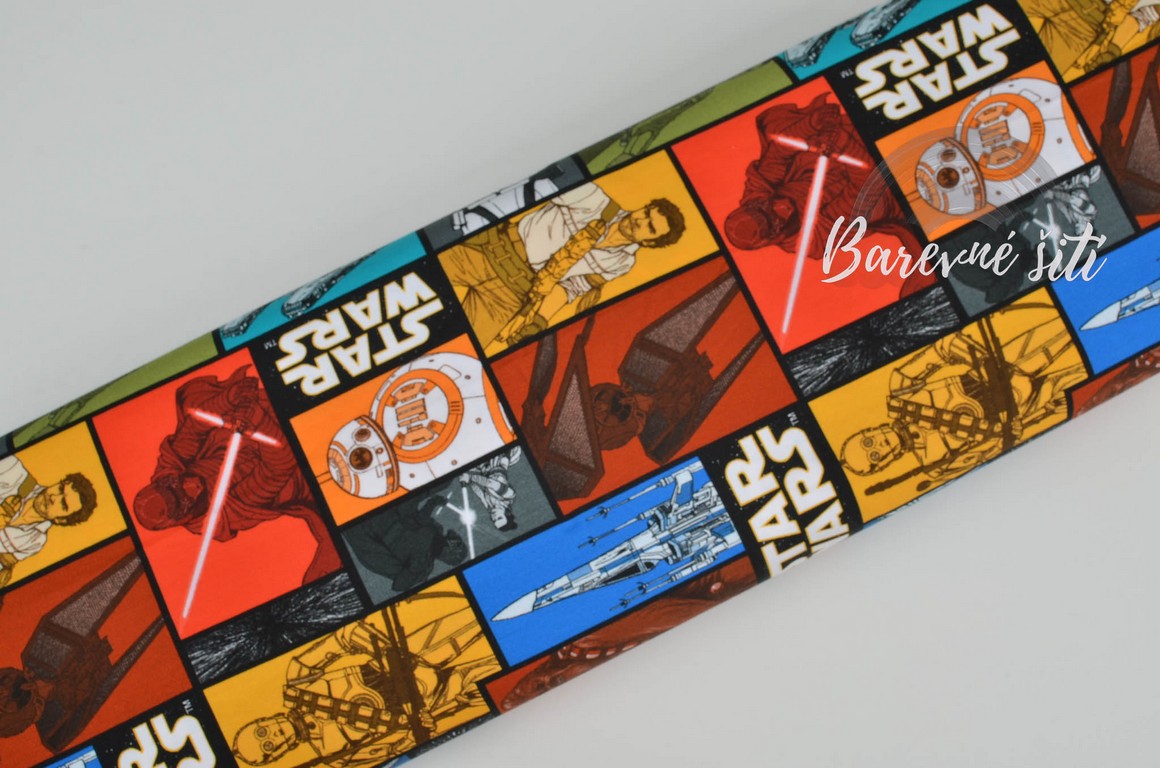 Úplet Star wars barevná (E)