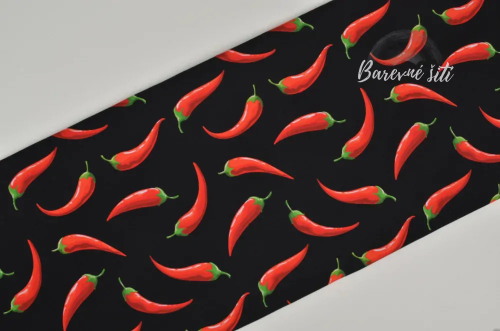 Úplet, Chilli papričky červené (E) 1m/ks
