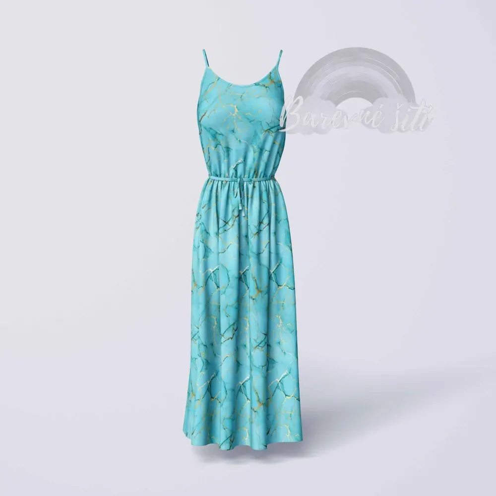 Silky, Zelenkavý mramor zlaté žilkování (E)