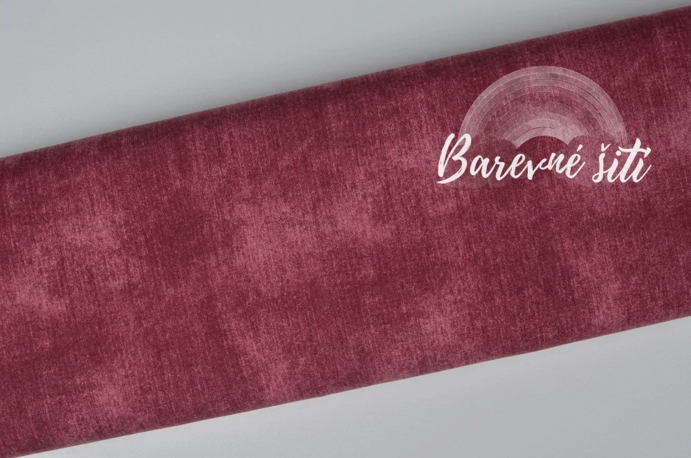 Teplákovina JEANS BORDO NEW (E)