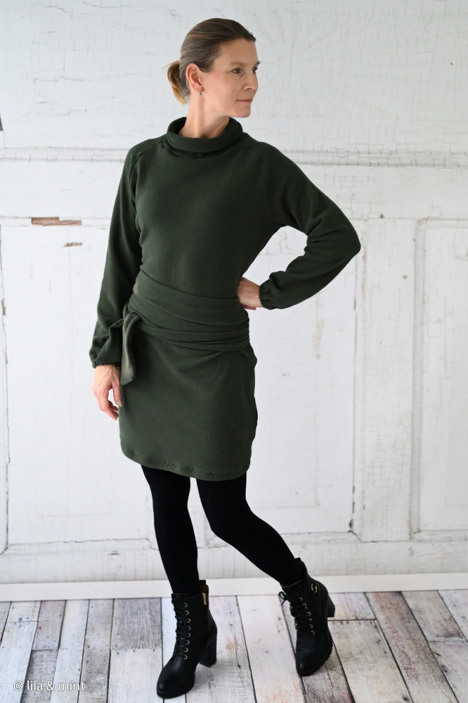 Hebká svetrovina počesaná Khaki (E) 0,90m/ks