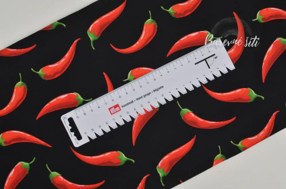 Úplet, Chilli papričky červené (E) 1m/ks