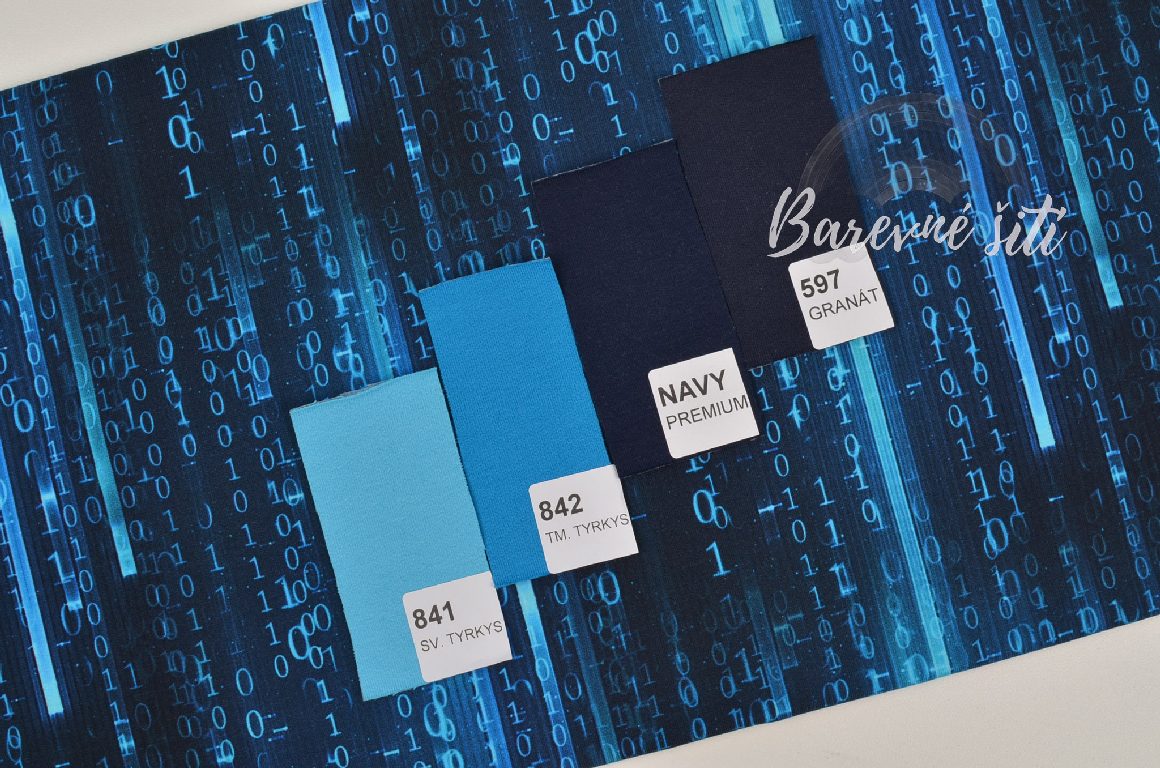 Úplet, Modrý matrix (E) 0,43m/ks
