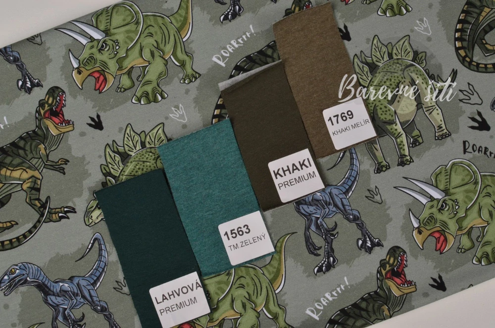 Úplet, Khaki dinosauři (E)