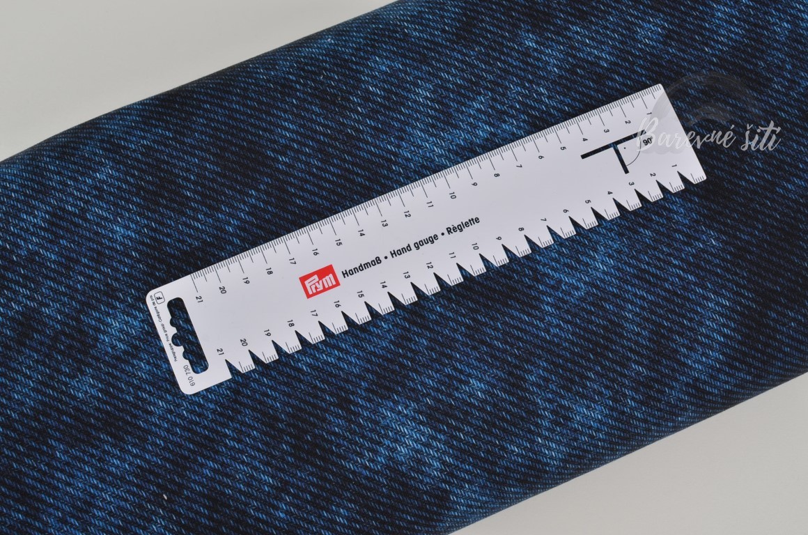 Teplákovina Jeans imitace (E)