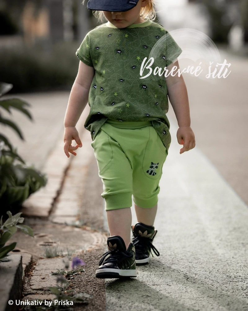 Úplet Pavouci khaki (E)