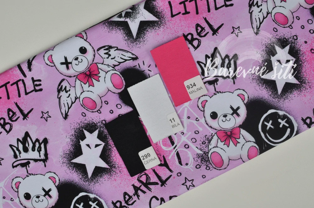 Úplet, Little rebel pink (E)
