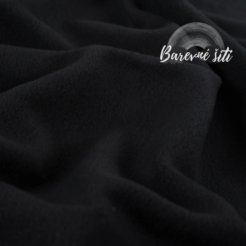 Fleece Černá 369 (E) 0,19m/ks