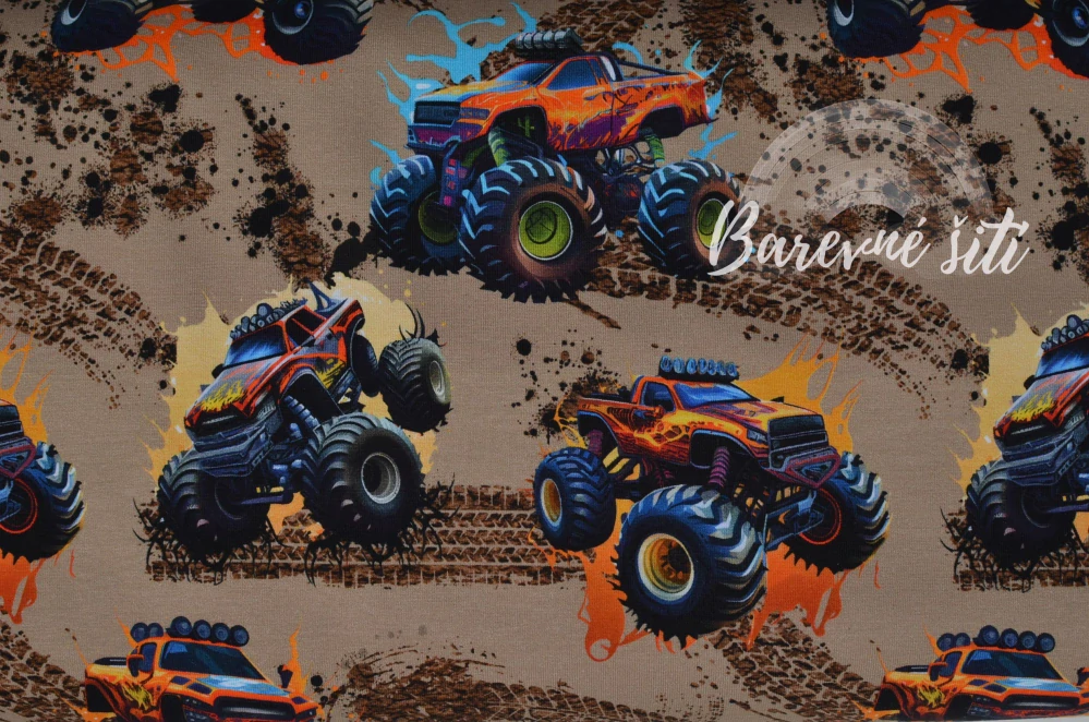 Teplákovina, MonsterTruck na hnědé (E)