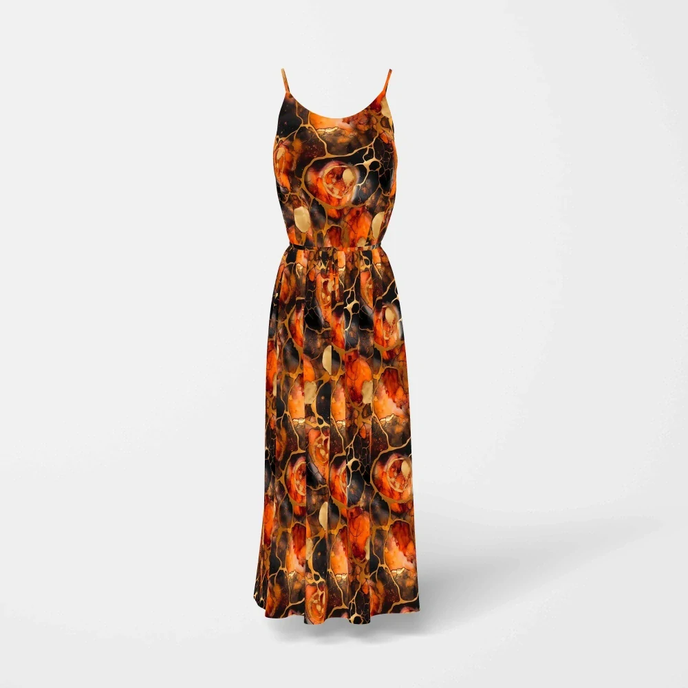 Silky, Oranžovožluté květy (E) 2.10m/ks
