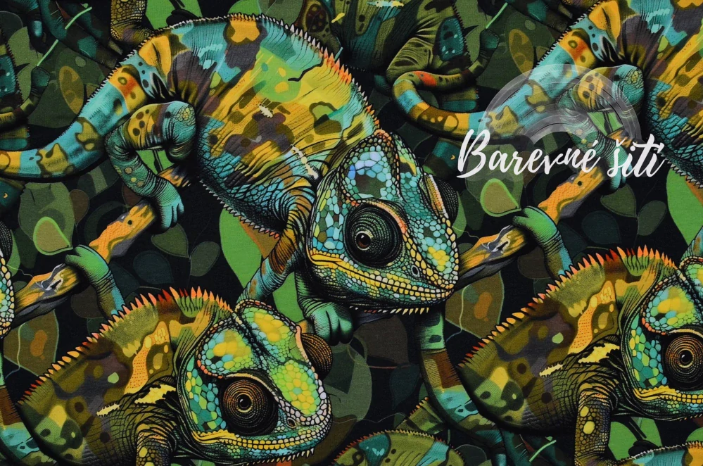Úplet, Žlutozelení chameleoni (E)