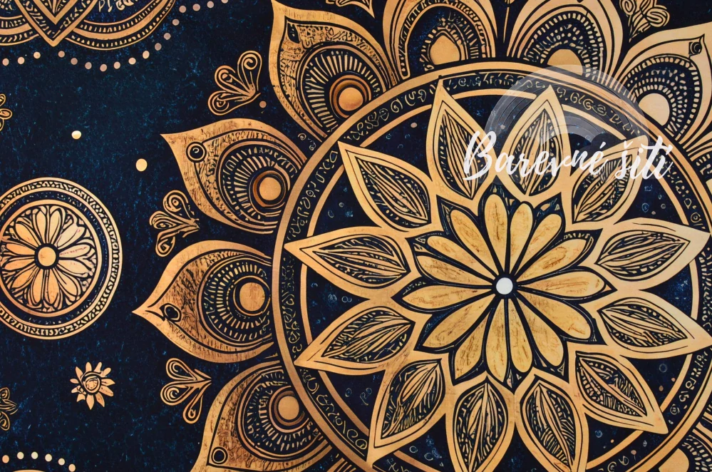 Úplet, Královská zlatá mandala (E)
