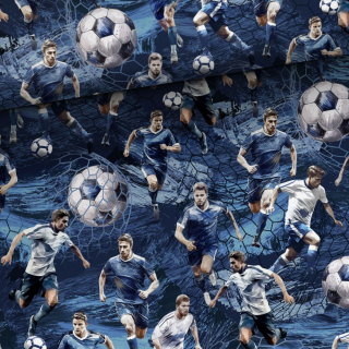 Teplákovina Modrý fotbal (E)