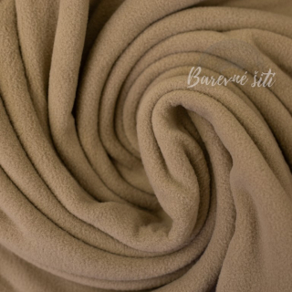 Fleece Tmavá béžová 673 (E) 0,60m/ks
